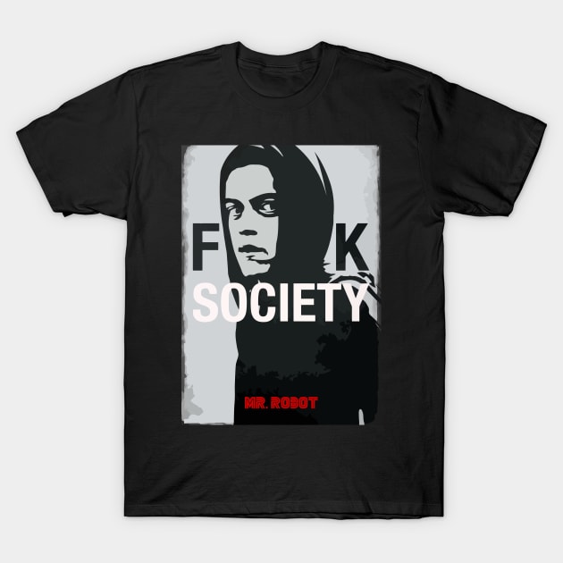 F Society T-Shirt by zulu